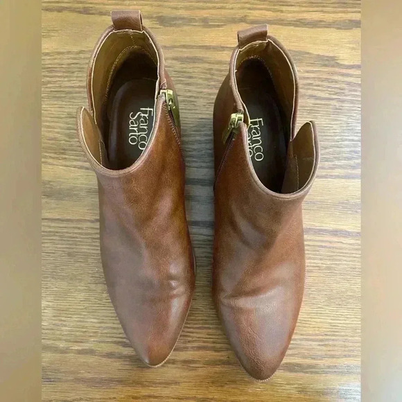 Franco Sarto Shoes - Franco sarto brown leather Lydia bootie